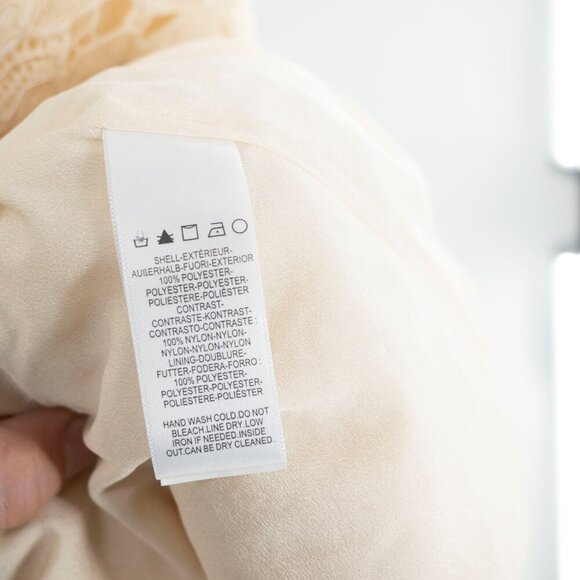 Dress the Population  Avianna Rose Lace Dress | Cream | XS | NWT - Picture 11 of 15